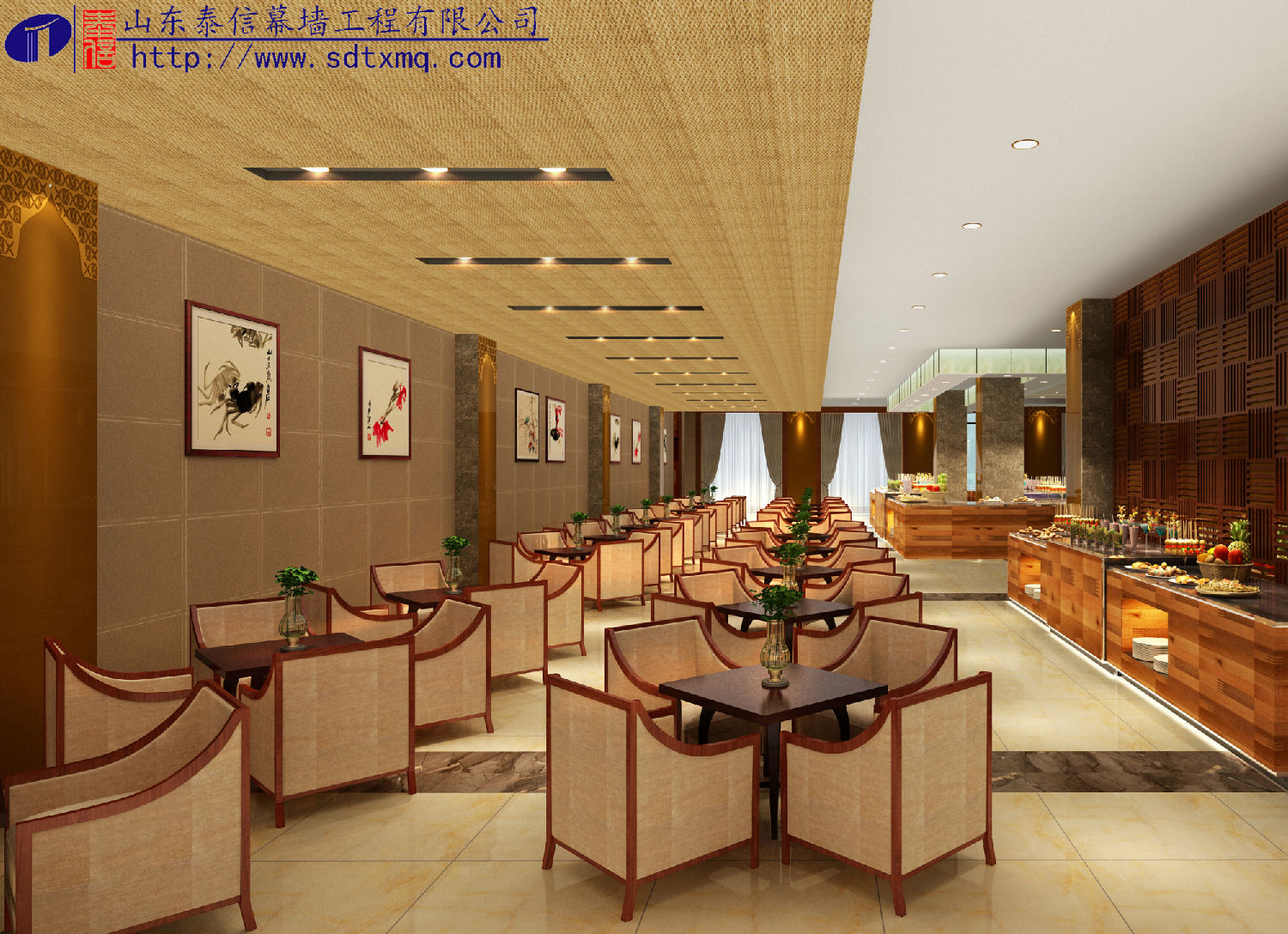 新疆烏蘇佛山國家森林公園康養(yǎng)基地林業(yè)科技生態(tài)教育培訓中心內裝效果圖