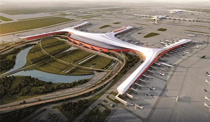 北京新機(jī)場(chǎng)航站樓建筑投標(biāo)方案6