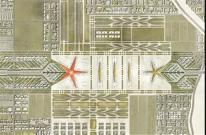 北京新機(jī)場(chǎng)航站樓建筑投標(biāo)方案12