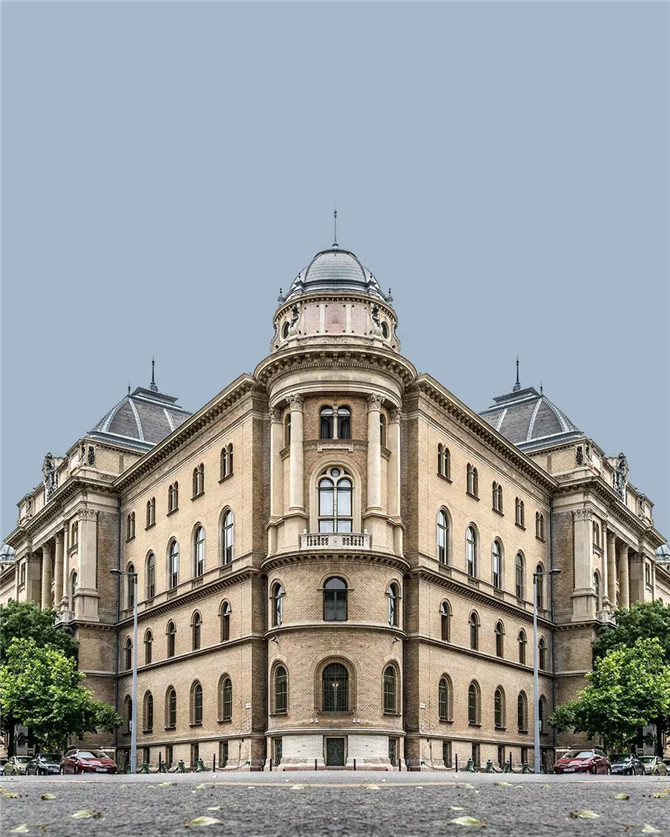 Zsolt Hlinka 完美對稱的布達(dá)佩斯建筑3