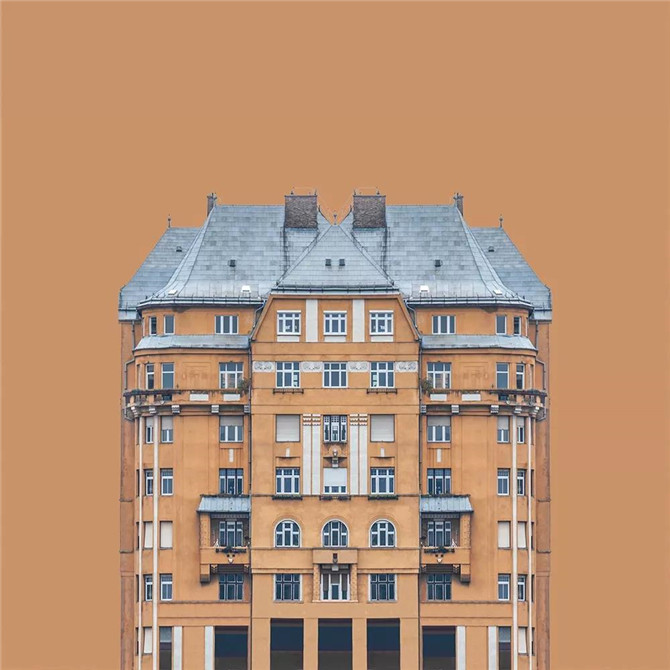 Zsolt Hlinka 完美對稱的布達(dá)佩斯建筑10