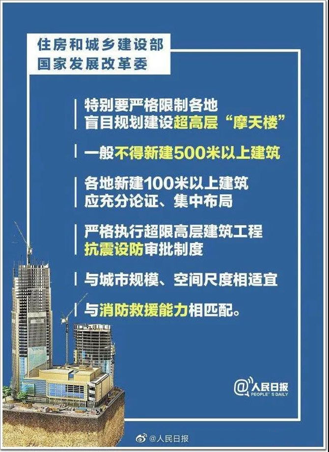 嚴(yán)格限制超高層建筑2